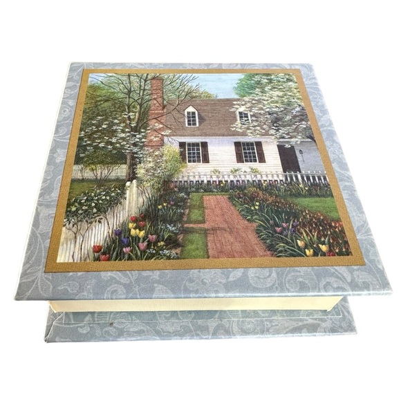 Vtg Legacy Publishing Group 1996 Taliaferro-Cole House garden Coasters Set of 6 - Picture 6 of 10